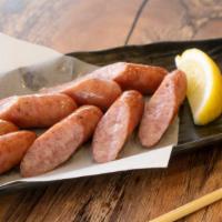 Arabiki Sausage · Japanese Kurobuta sausages.
