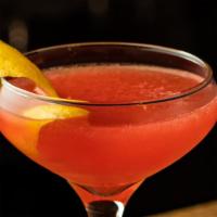 Cosmopolitan Cocktail · Vulcanica Vodka, cranberry juice, lime juice, simple syrup