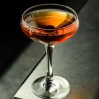 Employee's Manhattan · four roses bourbon, gran marnier, carpano antica rouge, bitters