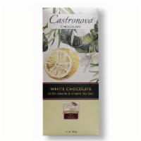 Castronovo White Chocolate with Lemon & Lemon Salt (62grs Bar) · There is an old saying in Sicily, “a lemon is not a real lemon unless it is Sicilian.” This ...
