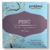 French Broad Peru 70% (28grs Bar) · Notes of Sweet Cherries & Dates
CAC Pangoa is one of the only cacao
cooperatives in Perú wit...