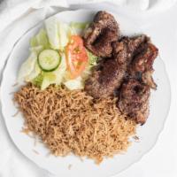 Chopan Kabob	 · Charbroiled pieces of tender lamb chop, marinated with onions and spices, served with basmat...