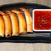 30. Fried Shrimps Rolls | Tom Cuon Chien · (5) shrimp rolls