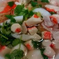 19. Seafood Noodle Soup · 