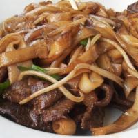 41. Beef Chow Fun · Dry style.