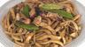 Yaki Udon · Pan fried udon noodles with chicken and vegetables.