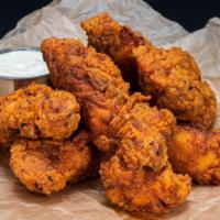 Tenders - 5 Piece · 5 Big-Ass crispy chicken tenders

Flavor served on the side (except Nashville)  to preserve ...