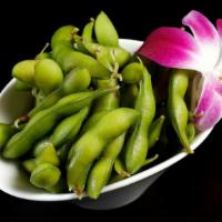 Edamame · Boil green soybean.