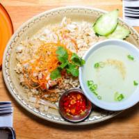 Crab Fried Rice · Thai jasmine rice stir-fried with Dungeness crab meat, egg, onions, and tomatoes served with...
