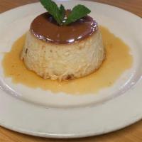 Caramel Flan · Our Famous Carmel Flan. Ours is light, creamy and not too sweet..
