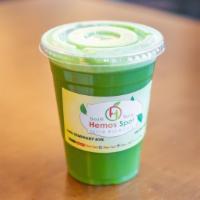 96. Green Juice · Apple, kale, celery, spinach, cucumber lime.