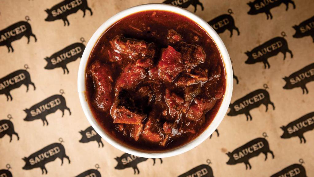 Brisket Chili - Bowl · a balance of sweet and spicy texas style . chili with smoked brisket