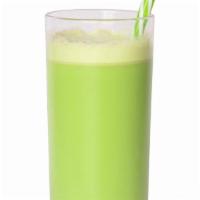 Green Scene Juice · Cucumber, ginger, apple, celery and spinach.