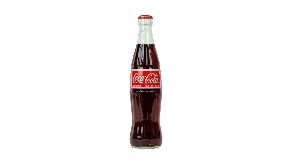 Mexican Coke · Coke in a glass bottle.