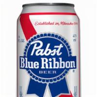12 oz Pabst Blue Ribbon (21+) · 