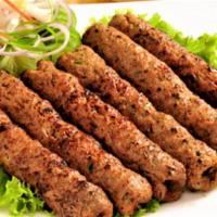 Chicken Sheekh Kabab · Chicken Sheekh Kabab is an Indian appetizer made with ground minced meat and a handful of sp...