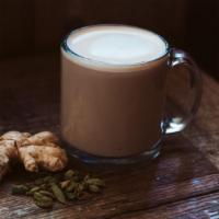 Oolong Latte · Organic oolong tea lightly sweetened with coconut sugar, choice of milk