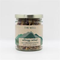 Allergy Re-leaf Tea Jar · Elderflower*, rosepetals*, eucalyptus*, chamomile*, calendula*, lavender*, *organic
