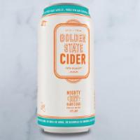 Golden State Cider · 6.30% ABV | Freshly cut apple aromatics balanced with a bright, crisp profile. Fresh pressed...