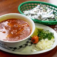 MONDONGO ( BEEF BELLY MENUDO) · feeling hungover? need to come back to life? look no further. Our menudo is a must try,  fam...