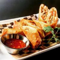Egg Rolls · Most Popular. Crispy fried egg roll stuffed with combination vegetable, and silver noodle Se...