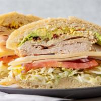 Maria's Favorite · Most popular. Turkey, avocado, bacon and cheese..