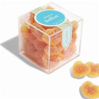 Candy Cube - Peach Bellini By Sugarfina · Peach with a pucker... These all-natural gummies are filled with a juicy peach center, then ...