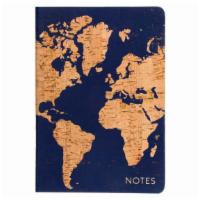 World Traveler Style Journal - Navy Cork World Map · This World Traveler Journal is perfect for capturing travel memories, or recording everyday ...