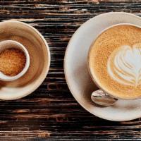 Brown sugar latte · Latte with brown sugar sweetener