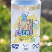 (4pk) High Seas · DDH West Coast IPA (6.5%) double dry hopped with Citra, Nectaron, Mosaic, and Cashmere.. TAS...