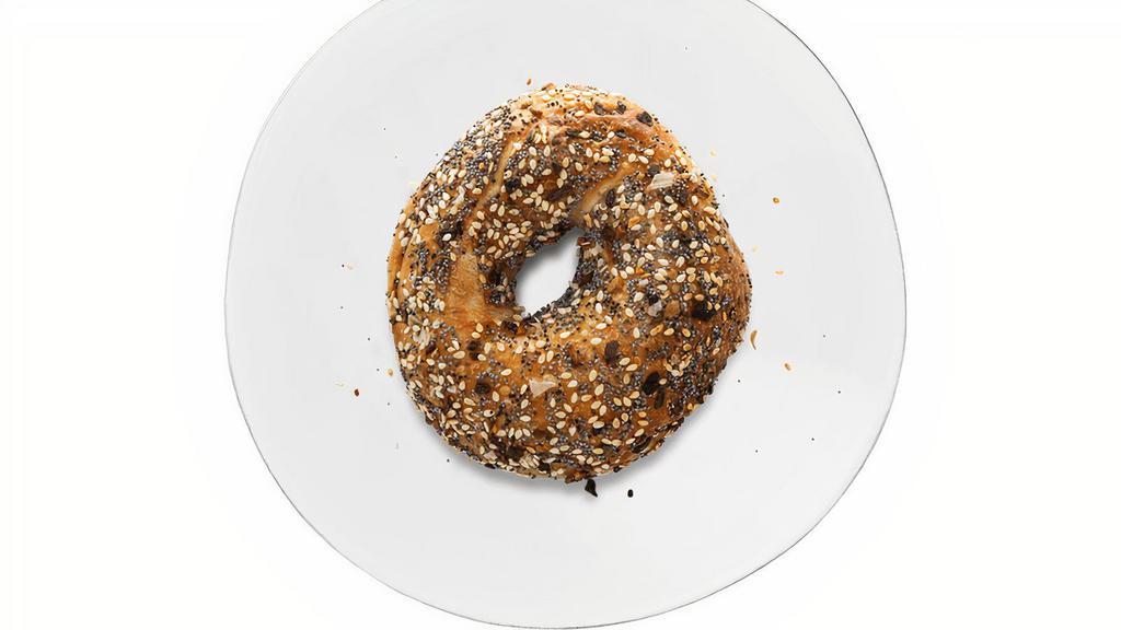 Everything Bagel · Comes with cream cheese on the side