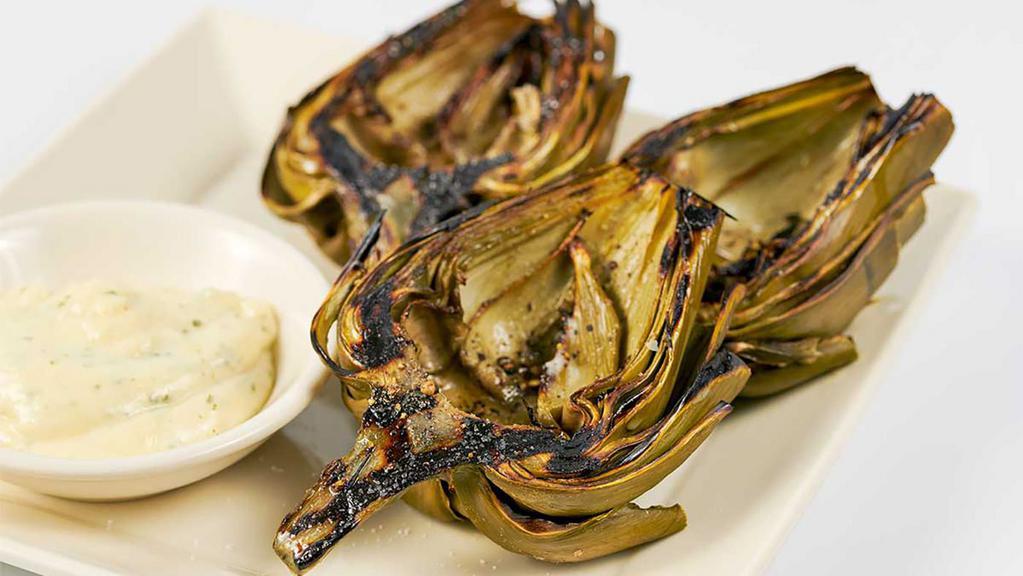FireRoasted Fresh Artichoke via The Cheesecake Factory