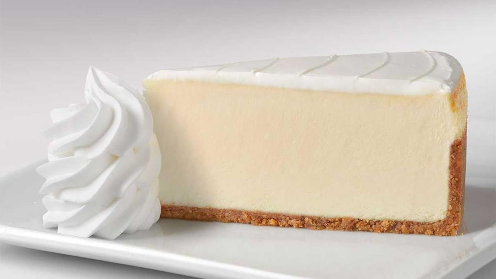 Original Cheesecake · The One that Started it All! Our Famous Creamy Cheesecake with a Graham Cracker Crust and Sour Cream Topping