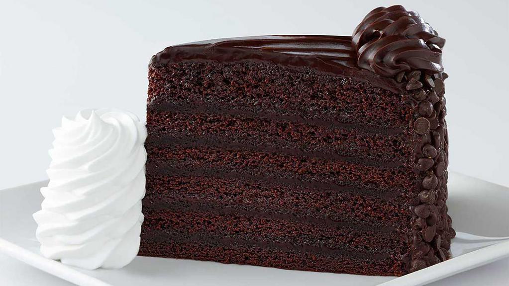Linda'S Fudge Cake · Layers of Rich Chocolate Cake and Fudge Frosting