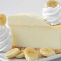 10 Inch Fresh Banana Cream Cheesecake · 