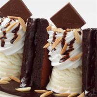 Godiva® Chocolate Brownie Sundae · Our own Fabulous Godiva® Chocolate Brownie, Vanilla Ice Cream, Hot Fudge, Whipped Cream and ...