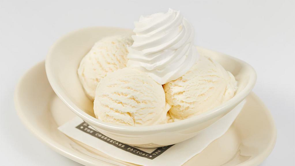 Bowl Of Vanilla Ice Cream · 