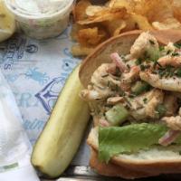 Original Scott's Crab Roll · Served cold. Fresh crab meat, lightly tossed with lemon mayo, celery, green apple, red pickl...