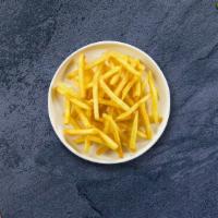 French Fries · (Vegetarian) Idaho potato fries cooked until golden brown and garnished with salt.