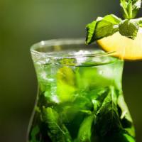 Digestive Lemonade With Crushed Cumin and Mint · 
