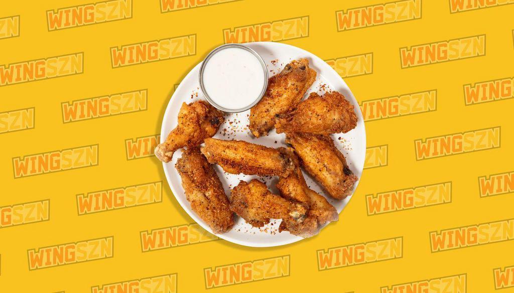 Lemon-Lime Pepper · Our take on an all time favorite. Fresh lemon zest, a blast of refreshing lime, and the perfect amount of fresh cracked black pepper, tossed with our classic, bone-in chicken wings.