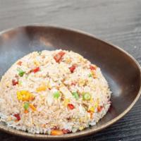  Pineapple Fried Rice  · Made with choice of brown or white rice.
