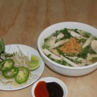#21 S Chicken Soup with Egg Noodle · 