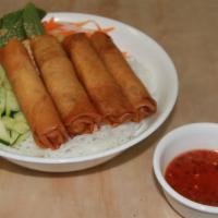 #63 Crispy Egg Rolls with Vermicelli · One Size.