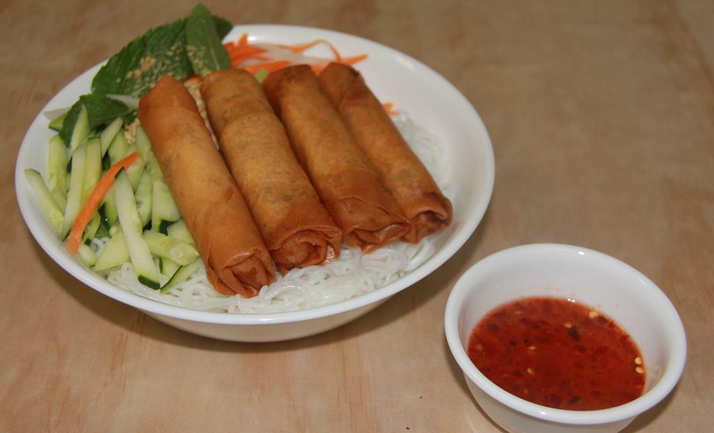 #63 Crispy Egg Rolls with Vermicelli · One Size.