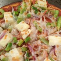 DIY Pizza · Create your own Ketiza! Pick up to 2 sauces, any 1 protein, any 3 veggie toppings, any 1 che...