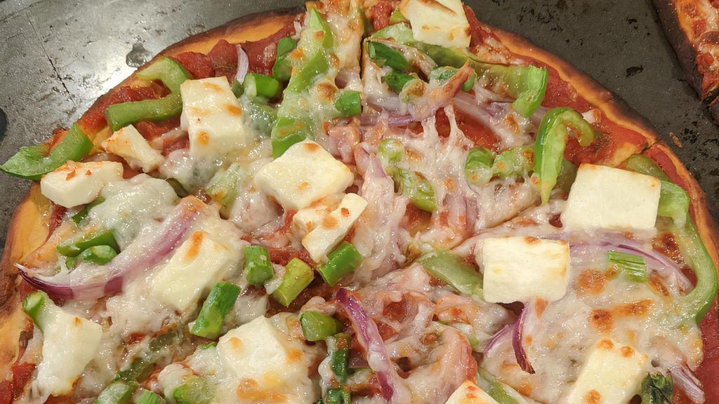 DIY Pizza · Create your own Ketiza! Pick up to 2 sauces, any 1 protein, any 3 veggie toppings, any 1 cheese. Pizza base is  Grain free, Gluten free.
340-520 cals
6.4- 12.6g net carb.
