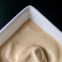 Spicy Mayo · Avocado oil mayo spiced with cooked red chili paste. Clean, wholesome keto.
