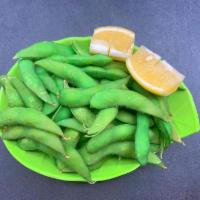 Edamame · steamed green soybeans
