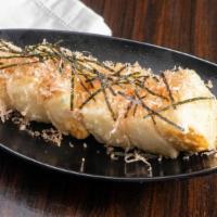 Agedashi Tofu · deep fried tofu + bonito + dried seaweed w/ tempura sauce